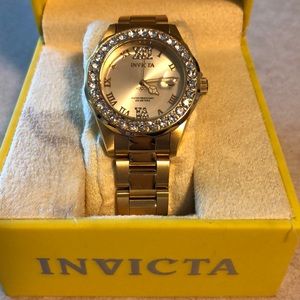 Women’s Invicta Gold Watch